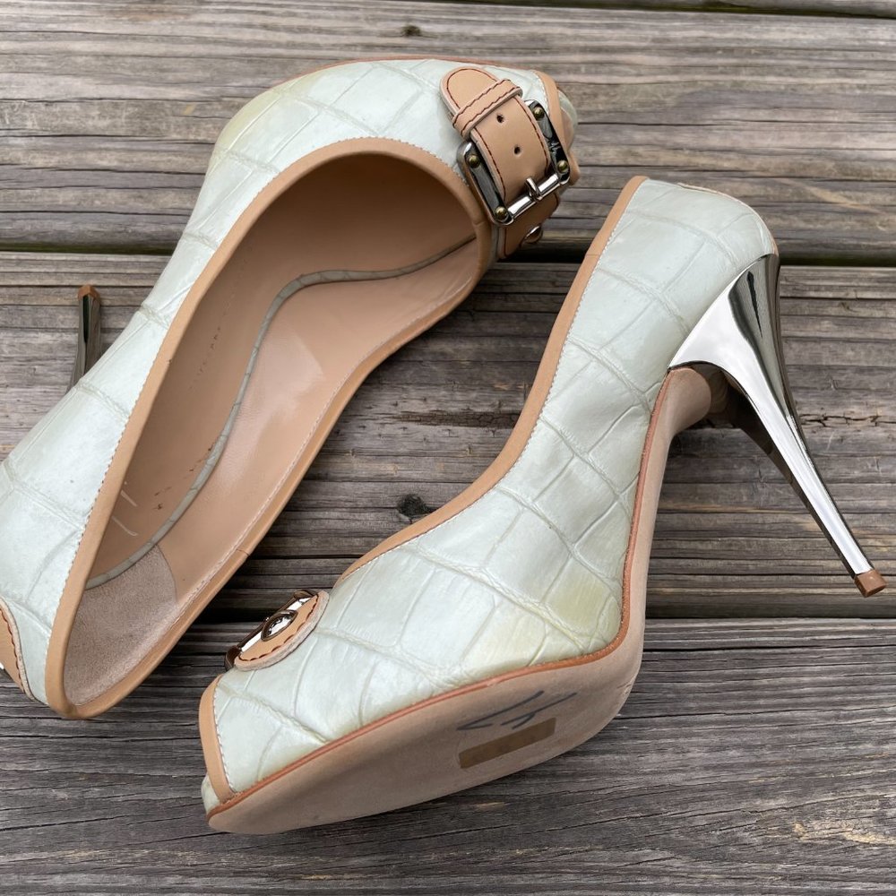 Giuseppe Zanotti Women Heel Shoes Open Toe Pump Ma - Picture 5 of 16